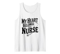 Il Mio Cuore appartiene a un'infermiera per Gli Amanti delle Infermiere Canotta
