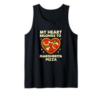 Il Mio Cuore appartiene alla Pizza Margherita Canotta