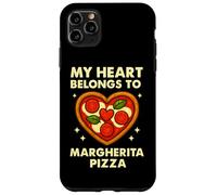 Il mio cuore appartiene alla pizza Margherita Custodia per iPhone 11 Pro Max