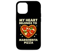 Il mio cuore appartiene alla pizza Margherita Custodia per iPhone 12/12 Pro
