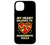Il mio cuore appartiene alla pizza Margherita Custodia per iPhone 14 Plus