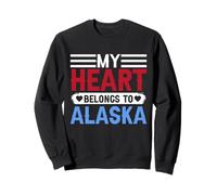 Il Mio Cuore appartiene all'Alaska Felpa