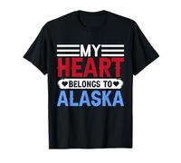 Il Mio Cuore appartiene all'Alaska Maglietta