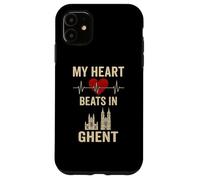 Il mio cuore batte a Gand Belgio City Pride Custodia per iPhone 11
