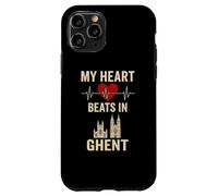 Il mio cuore batte a Gand Belgio City Pride Custodia per iPhone 11 Pro