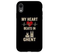 Il mio cuore batte a Gand Belgio City Pride Custodia per iPhone XR