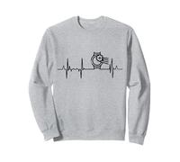 Il mio cuore batte per gli orologi ECG Felpa