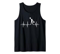 Il mio cuore batte per il Cheerleading ECG delle Cheerleader Canotta