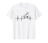 Il mio cuore batte per il pattinaggio a rotelle Maglietta