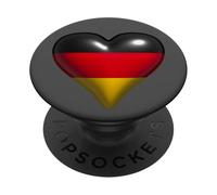Il mio cuore batte per la Germania PopSockets PopGrip Adesivo