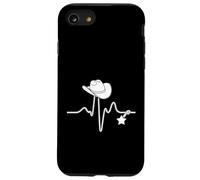 Il Mio Cuore Batte per la Line Dance - Design Western Cowboy Custodia per iPhone SE (2020) / 7/8