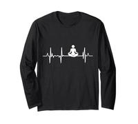 Il mio cuore batte per la linea Yoga Pulse Maglia a Manica