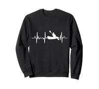 Il mio cuore batte per la regata di canottaggio Heartbeat Felpa