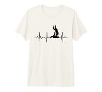 Il Mio Cuore batte per Le Arti Marziali Brazilian Jiu Jitsu Maglietta Premium