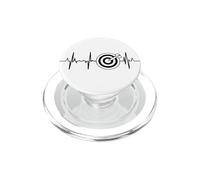 Il mio cuore batte per le freccette Battito cardiaco PopSockets PopGrip per MagSafe