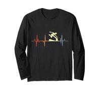 Il mio cuore batte per l'ECG del Parkour Maglia a Manica