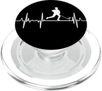 Il mio cuore batte per l'hockey a rotelle PopSockets PopGrip per MagSafe