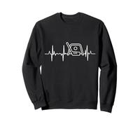 Il mio cuore batte per lo streethockey Felpa