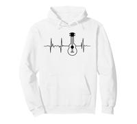 Il Mio Cuore batte per l'Ukulele Musica Ukulelist Felpa con Cappuccio