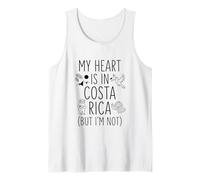 Il Mio Cuore è in Costa Rica (Ma Non Lo Sono) - Costa Rica Canotta