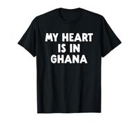 Il Mio Cuore è in Ghana Maglietta