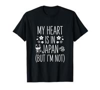 Il Mio Cuore è in Giappone (Ma Non Lo Sono) - Souvenir Giapponese Maglietta