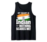 Il Mio Cuore è India Orgoglioso Indiano Canotta