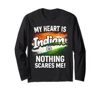 Il Mio Cuore è India Orgoglioso Indiano Maglia a Manica