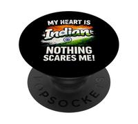 Il mio cuore è India Orgoglioso indiano PopSockets PopGrip Adesivo