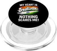 Il mio cuore è India Orgoglioso indiano PopSockets PopGrip per MagSafe