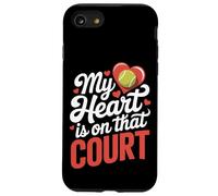 Il mio cuore è su quel campo da tennis Custodia per iPhone SE (2020) / 7/8