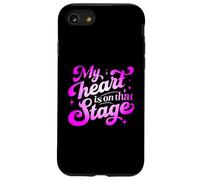 Il mio cuore è su quel palcoscenico - Teatro Vintage Dance Show Custodia per iPhone SE (2020) / 7 / 8