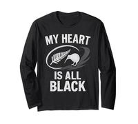 Il mio cuore è tutto nero Maglia a Manica