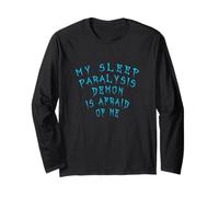 Il Mio Demone di paralisi del Sonno ha Paura di Me Maglia a Manica