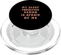 Il mio demone di paralisi del sonno ha paura di me PopSockets PopGrip per MagSafe