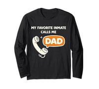 Il Mio detenuto Preferito Mi Chiama papà Divertente Scherzo Maglia a Manica