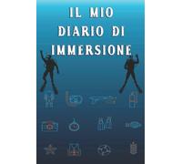 il mio diario di immersione: Logbook con mappa del mondo per i professionisti e principianti Divers | Log Book 6 "x9" 120 pagine; Perfetto per i professionisti e principianti.