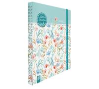 Il mio diario per insegnanti A5+, rilegatura ad anelli - prato fiorito - calendario degli insegnanti per l'anno scolastico 2023/2024: pianificatore scolastico per insegnanti