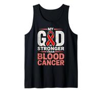 Il Mio Dio è più Forte del Religioso del Cancro al Sangue Canotta
