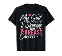 Il Mio Dio è più Forte della consapevolezza del Cancro al Seno Maglietta