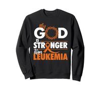 Il Mio Dio è più Forte della leucemia - Consapevolezza della leucemia Felpa