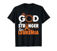 Il Mio Dio è più Forte della leucemia - Consapevolezza della leucemia Maglietta