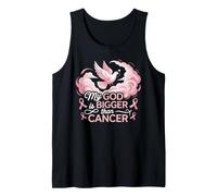 Il Mio Dio è più Grande del Cancro Faith Hope Dove Canotta