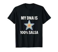 IL MIO DNA È SALSA Star Graphic al 100% Maglietta