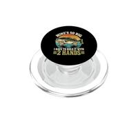 Il mio è così grande che devo tenerlo con 2 mani divertente pesca PopSockets PopGrip per MagSafe
