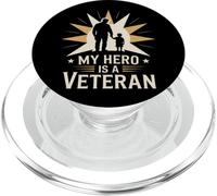 Il mio eroe è un Veteran Veterans Day PopSockets PopGrip per MagSafe