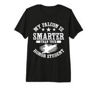 Il Mio Falcon è più Intelligente di Your Honor Student Falconry Maglietta Premium