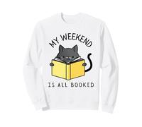 Il Mio fine Settimana è Tutto Booked Cozy Mystery Felpa