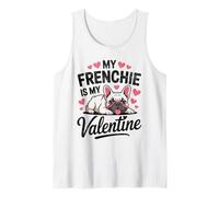 Il Mio Frenchie è Il Mio San Valentino Bulldog Francese di San Valentino Canotta