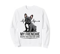 Il Mio Frenchie Mantiene Questo Medico Sane Vet Life Felpa